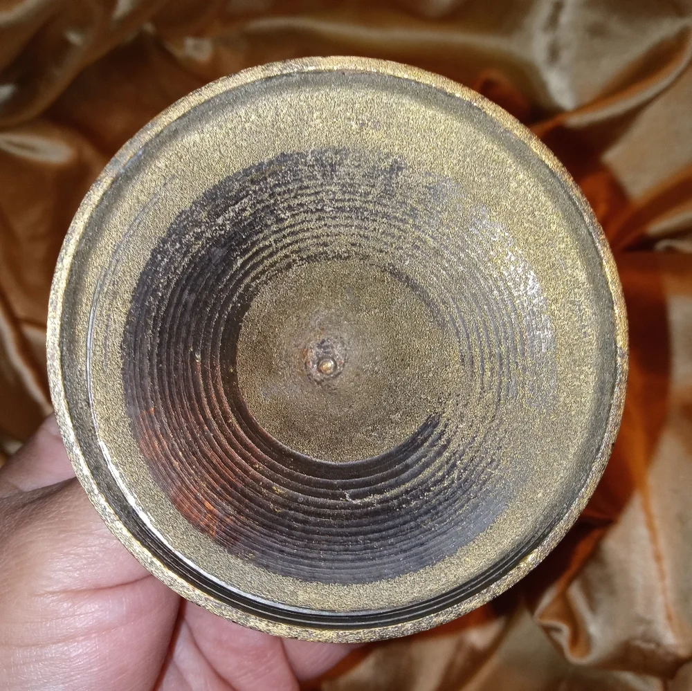 VINTAGE BRASS VASE